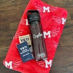 Red Towel and Yeti Tumbler Bundle