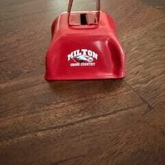 Milton Cross Country Cowbell - Red