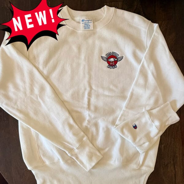 Champion Crewneck Sweatshirt - White